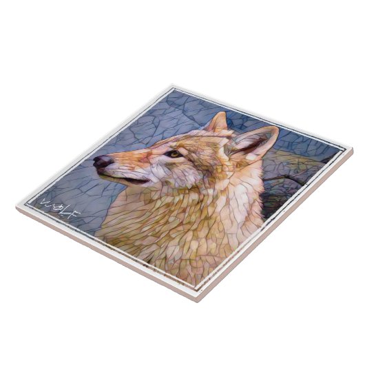 オオカミ タイル (側面)