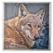 オオカミ タイル (正面)