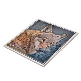 オオカミ タイル