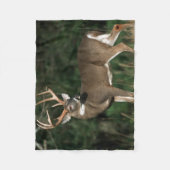 オオカミ |テネシー フリースブランケット (正面)