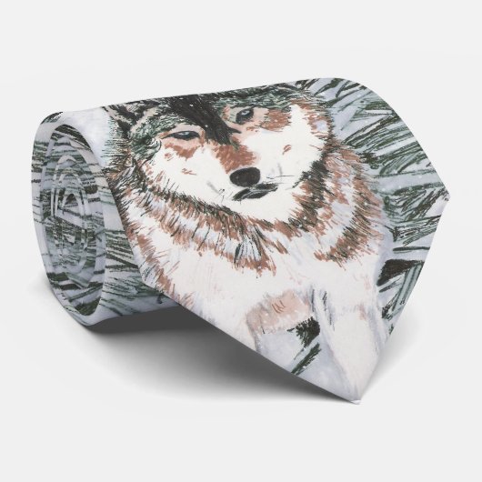 オオカミ ネクタイ (ロール)