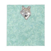 オオカミ ノートパッド (正面)