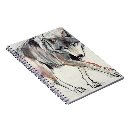 オオカミ ノートブック (右側)
