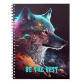 オオカミ ノートブック (正面)