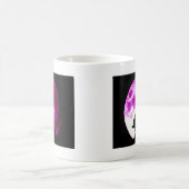 オオカミ・ハウリング・アット・ムーン コーヒーマグカップ (中央)