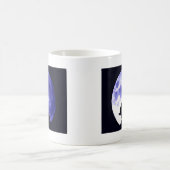 オオカミ・ハウリング・アット・ムーン コーヒーマグカップ (中央)