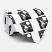 オオカミ・ハウリング・アット・ムーン ネクタイ (ロール)