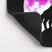 オオカミ・ハウリング・アット・ムーン マウスパッド (コーナー)