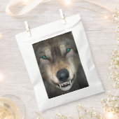 オオカミ フェイバーバッグ (クリップ留めされた状態)