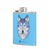 オオカミ フラスク (左)