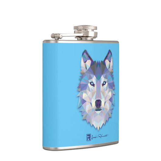 オオカミ フラスク (右)