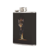 オオカミ フラスク (左)