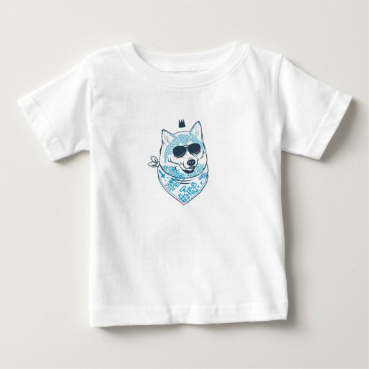 オオカミ ベビーTシャツ (正面)
