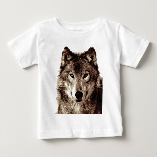 オオカミ ベビーTシャツ (正面)