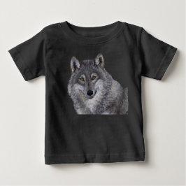 オオカミ ベビーTシャツ