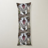 オオカミ ボディピロー (裏面 (縦))