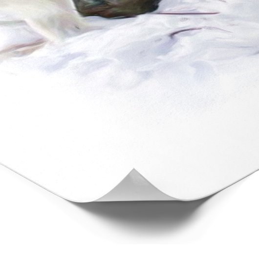 オオカミ ポスター (角)