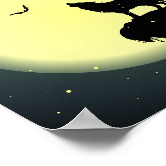 オオカミ ポスター (角)