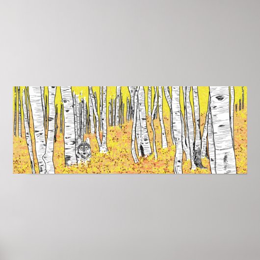 オオカミ ポスター (正面)