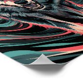 オオカミ ポスター (角)