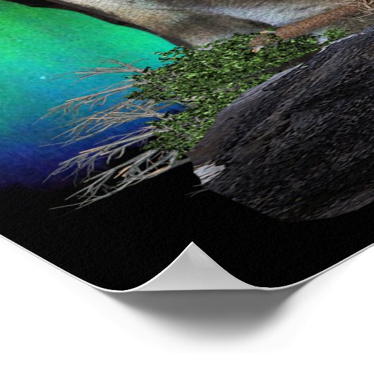 オオカミ ポスター (角)