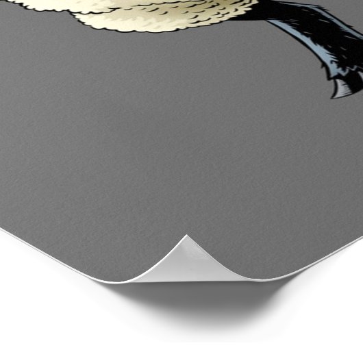 オオカミ ポスター (角)