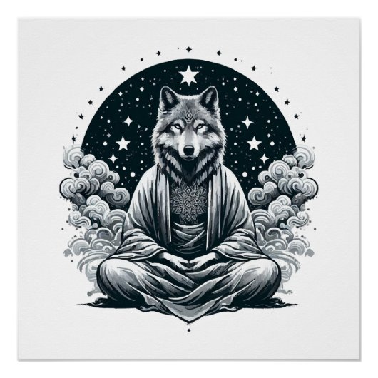 オオカミ ポスター (正面)