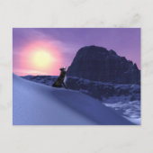 オオカミ ポストカード (正面)