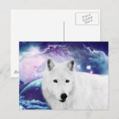 オオカミ ポストカード (正面/裏面)