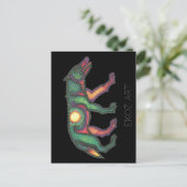 オオカミ ポストカード (スタンド正面)