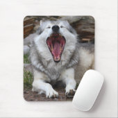 オオカミ マウスパッド (マウス)