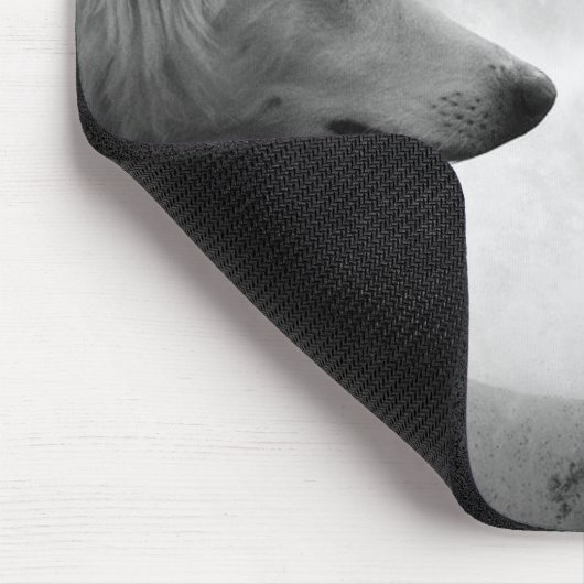 オオカミ マウスパッド (コーナー)