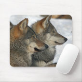 オオカミ マウスパッド (マウス)