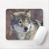 オオカミ マウスパッド (マウス)