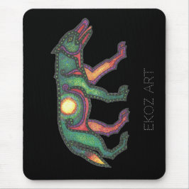 オオカミ マウスパッド