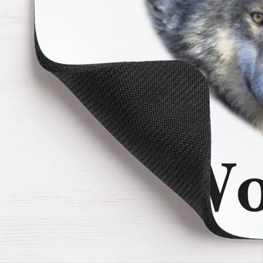 オオカミ マウスパッド (コーナー)