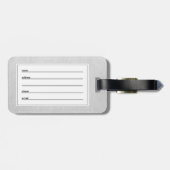 オオカミ ラゲッジタグ (裏面横)