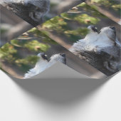 オオカミ ラッピングペーパー (角)