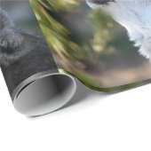 オオカミ ラッピングペーパー (ロールコーナー)