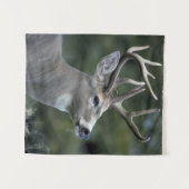 オオカミ |ワシントン州 タペストリー (正面(横))