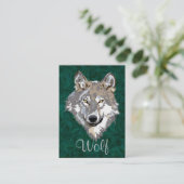 オオカミ 名刺 (スタンド正面)