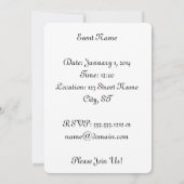 オオカミ 招待状 (裏面)