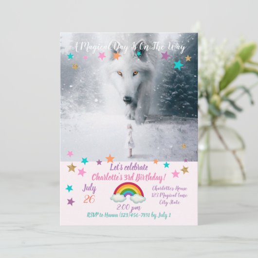 オオカミ 招待状 (スタンド正面)