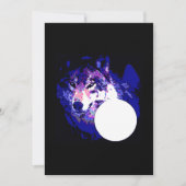 オオカミ & 月の招待状 招待状 (正面)