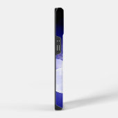 オオカミ、月、青い夜 iPhoneケース (右側面)