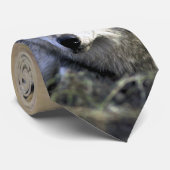 オオカミ-材木オオカミ-アメリカアカオオカミシリーズ ネクタイ (ロール)