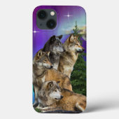 オオカミ Case-Mate iPhoneケース (裏面)