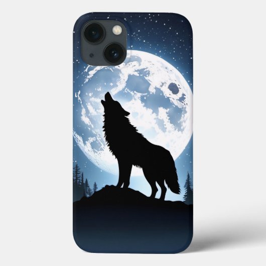 オオカミ Case-Mate iPhoneケース (裏面)