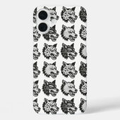 オオカミ Case-Mate iPhoneケース (裏面)