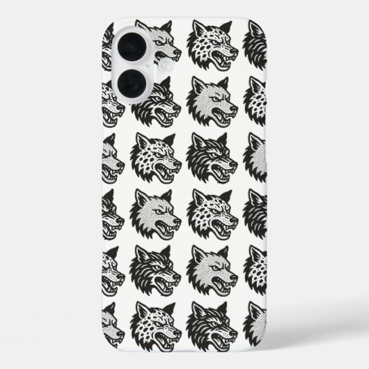 オオカミ Case-Mate iPhoneケース (裏面)